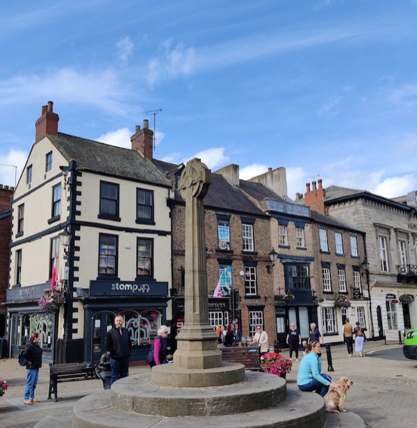 The Market Cross in Knaresborough Market Place